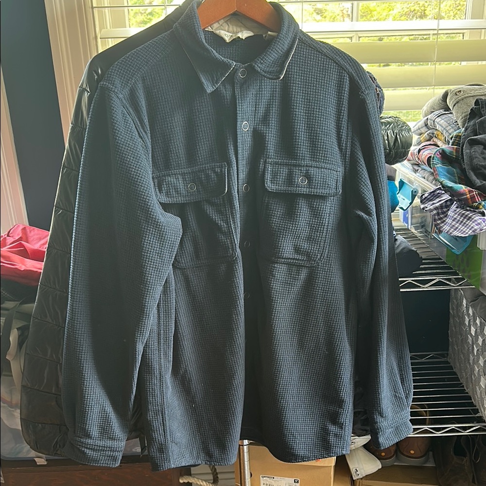Orvis Grid Fleece Shirt Jacket